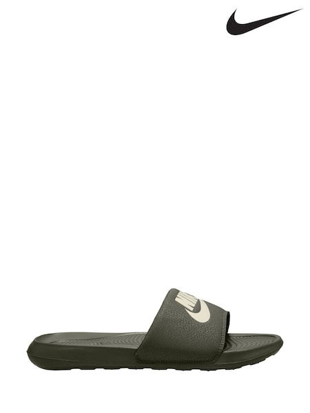 Nike Green Victori One Slides Sandals (AJ7387) | €43