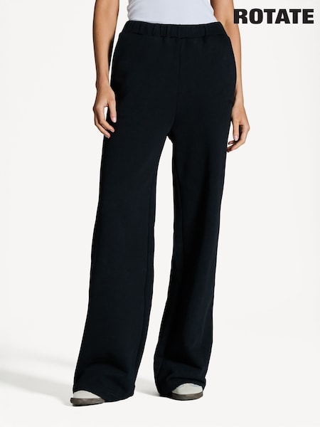 Rotate Black Washed Heavy Joggers (AJ7500) | €210