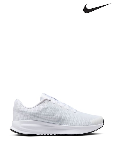 Nike White Run Defy Road Running Trainers (AJ7567) | €79