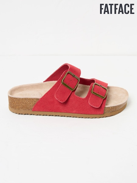 Red Leather Meldon Sandal (AJ7852) | €52