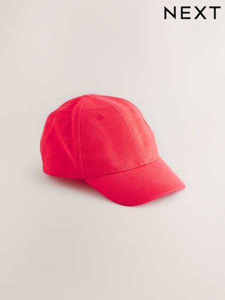 Red Jersey Baseball 100% Cotton Cap (3mths-16yrs) (AJ7900) | €9 - €12