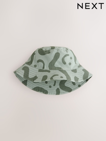 Camo Smile Bucket Hat (3mths-16yrs) (AJ7906) | R$ 70 - R$ 110