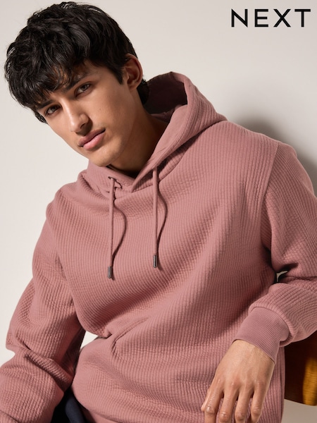 Pink Linear Texture Hoodie (AJ8269) | €48