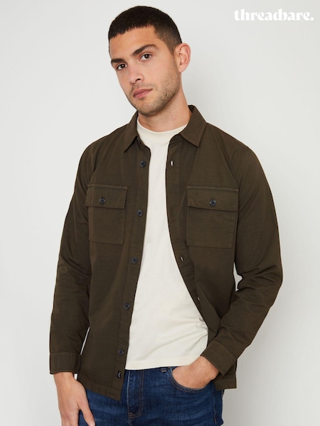 Threadbare Brown Lightweight Jacket (AJ8517) | €42