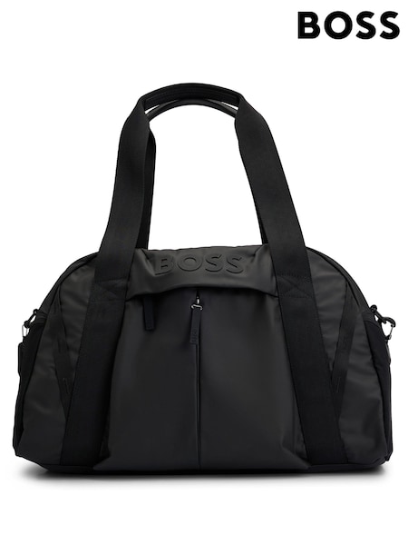 BOSS Tonal Logo Faux Leather Holdall (AJ8545) | € 158