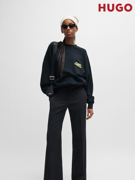 HUGO Black 100% Cotton Dargentix Sweatshirt (AJ8552) | €72