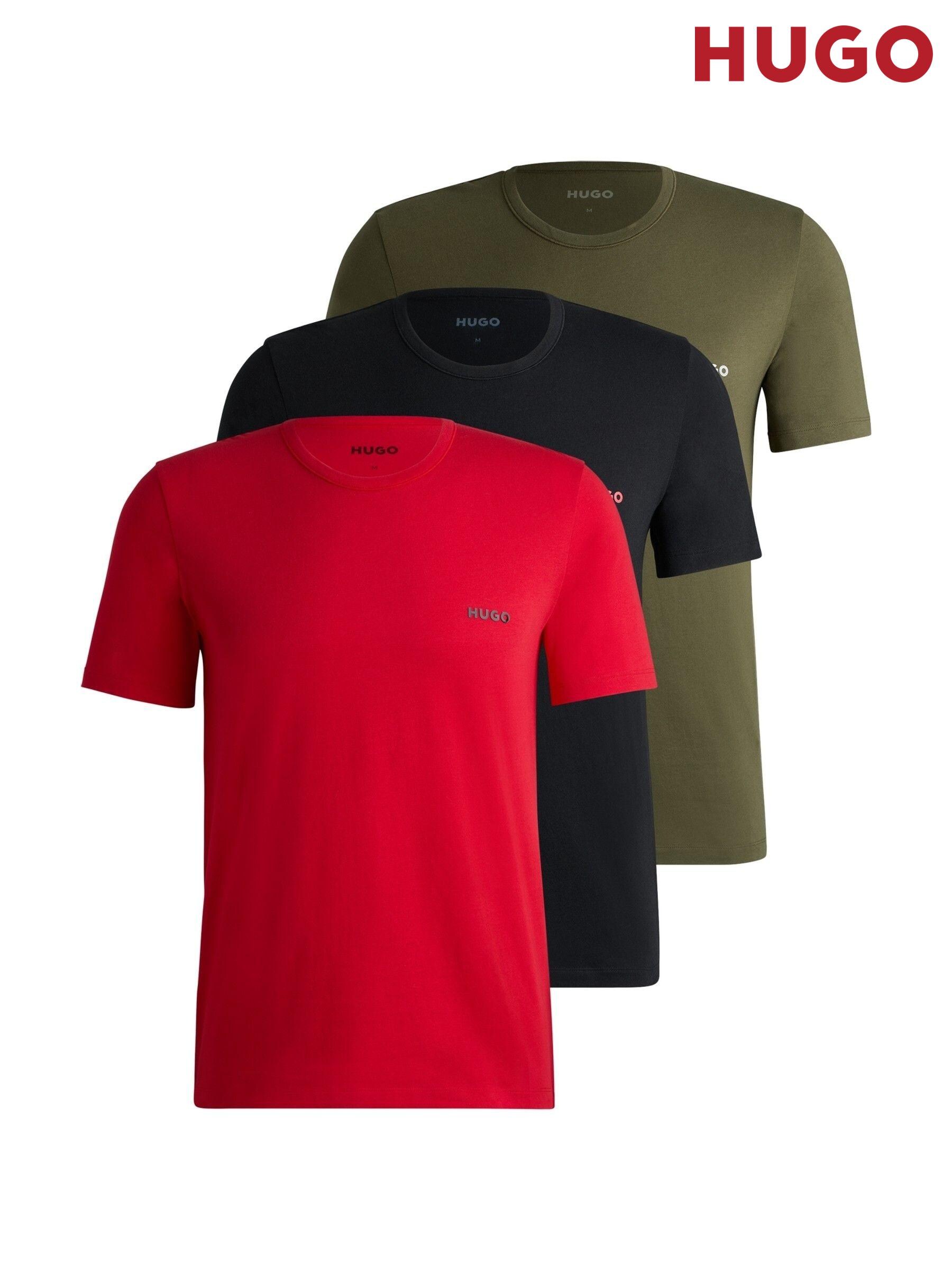Men s T Shirts Hugo Red Plain Casual Next Luxembourg
