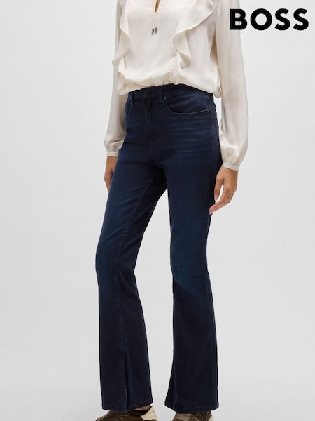 BOSS Grey Bootcut Stretch Denim Jeans (AJ8680) | €85