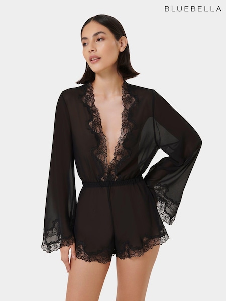 Bluebella Julianne Black Teddy (AJ8763) | ₪347