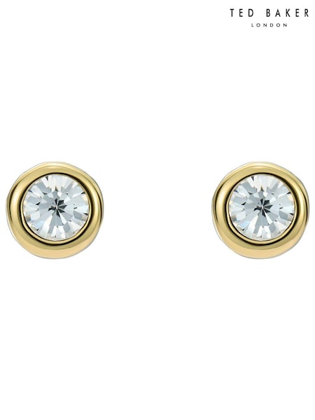 Ted Baker Gold Tone Sinee Mini Crystal Stud Earrings (AJ8802) | €25