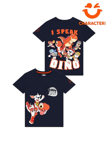 Black - Character Paw Patrol Adaptive Dinosaur T-shirt
