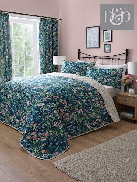 Dreams & Drapes Green Caraway Quilted Bedspread (AJ9376) | €59