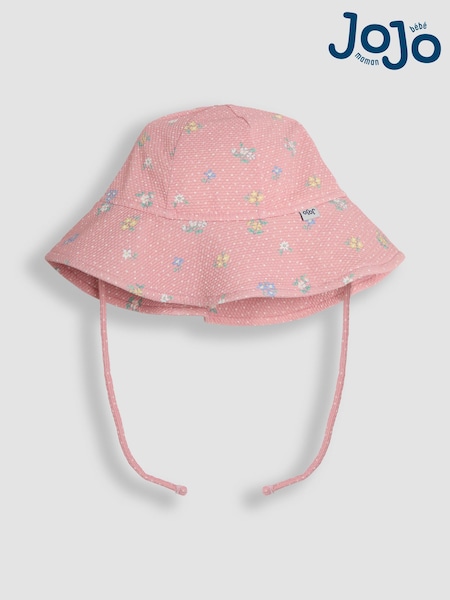 JoJo Maman Bébé Pink Floppy Sun Hat (AJ9621) | €22 - €26
