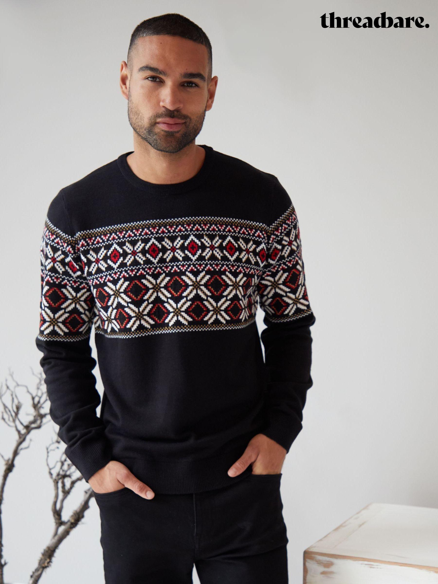 Threadbare Black Long Sleeve Casual Jumpers Next Luxembourg