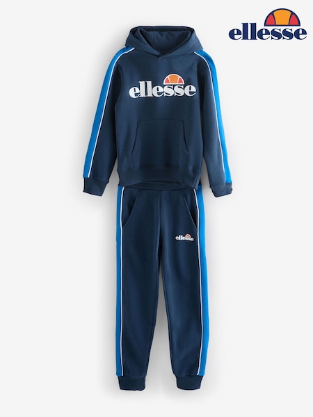 Ellesse Boys Navy Loha Hoodie and Jggers Set (AJ9634) | €57