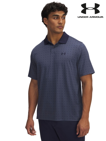 Under Armour Grey Matchplay Printed Polo Shirt (AJ9668) | €60