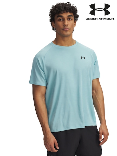 Under Armour Blue Tech Textured T-Shirt (AJ9680) | 148 QAR