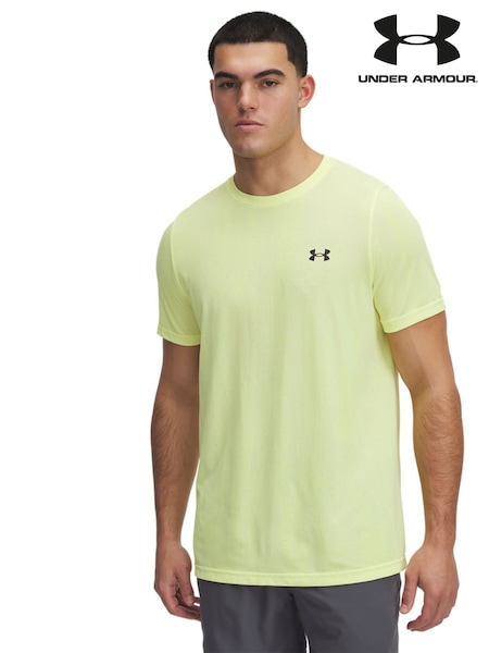 Under Armour Yellow Vanish Seamless Novelty T-Shirt (AJ9696) | ₪226