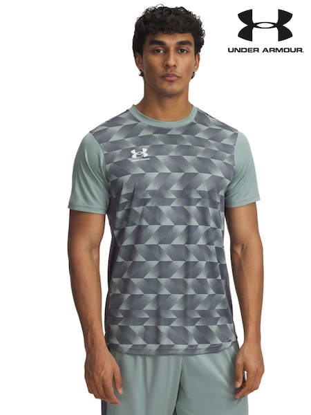 Under Armour Green M's Ch. Train Short Sleeve Print T-Shirt (AJ9702) | R$ 265