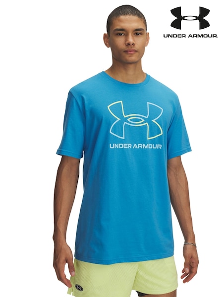 modra - Under Armour Foundation Short Sleeve T-Shirt (AJ9718) | € 32