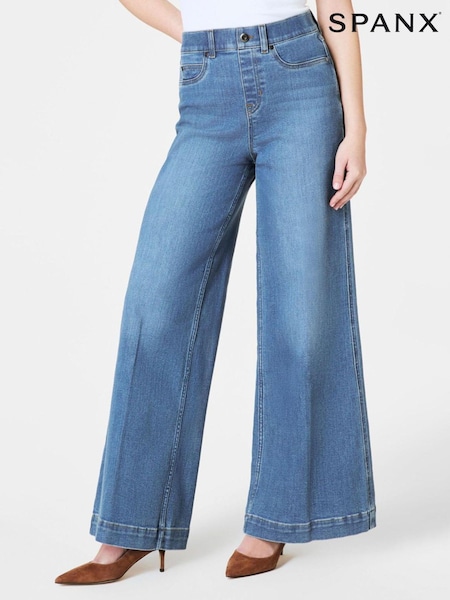 SPANXshape™ Every Wear Wide Leg Jeans (Stonewashed Blue) (AJ9793) | €170
