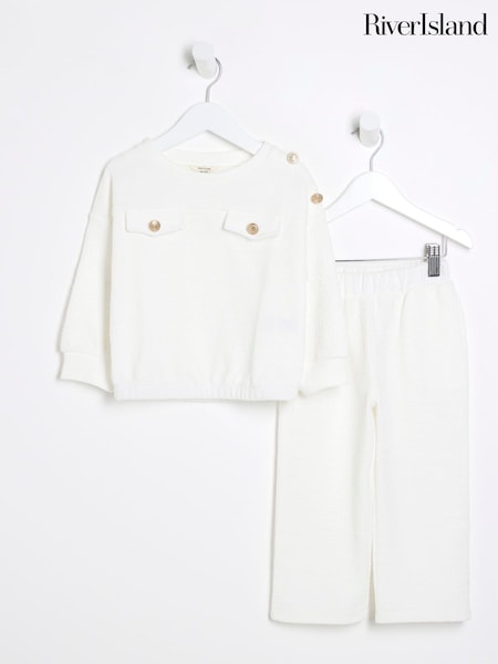River Island Girls Boucle Sweatshirt (AJ9891) | ‏81 د.إ.‏