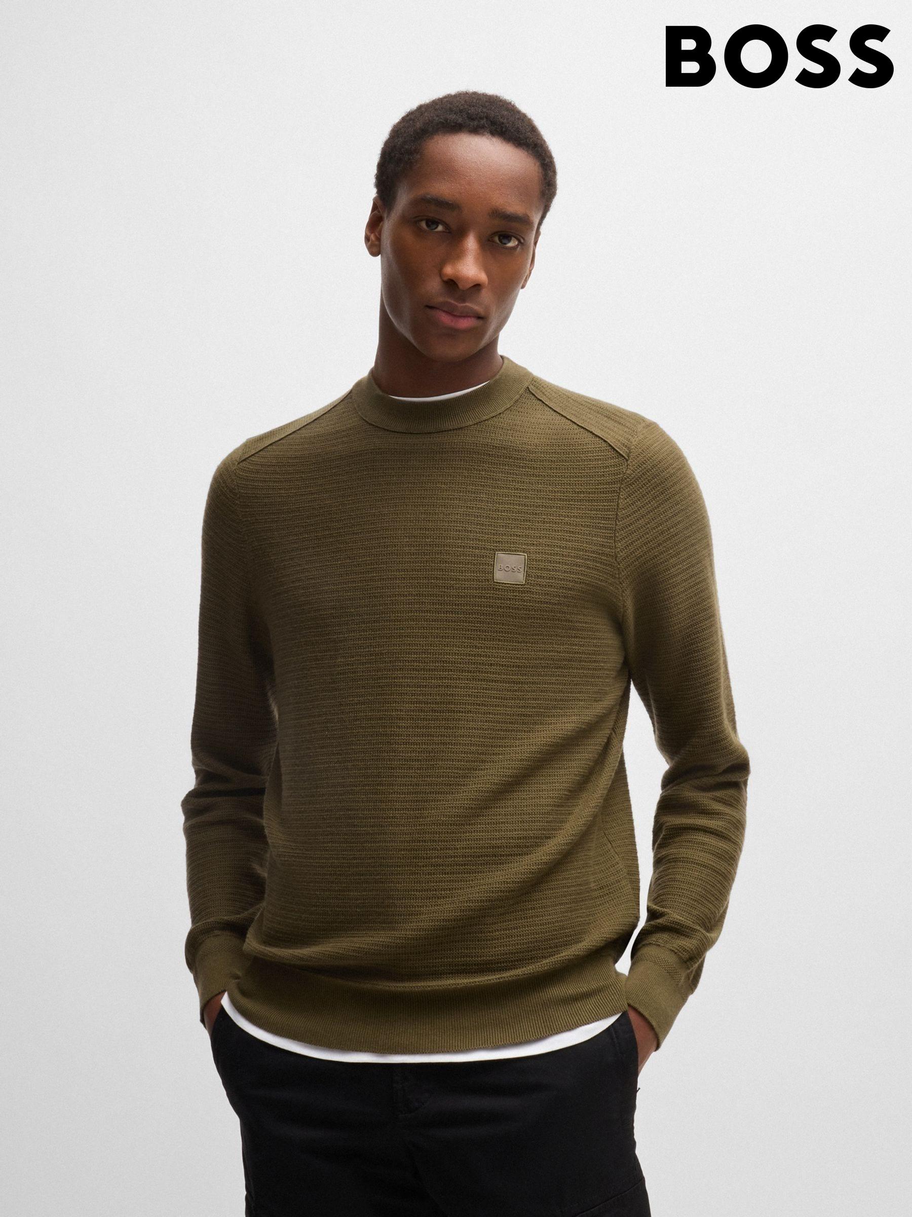 Men s Jumpers Boss Green Essentials Sale Next Luxembourg