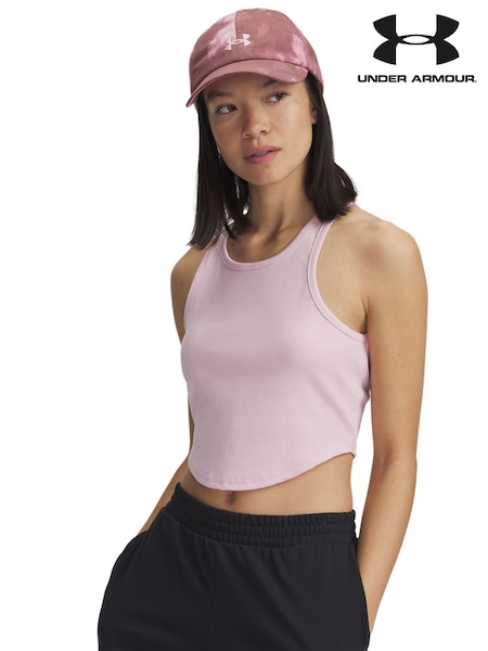 Under Armour Pink Rival Rib Vest (AK0021) | 134 QAR