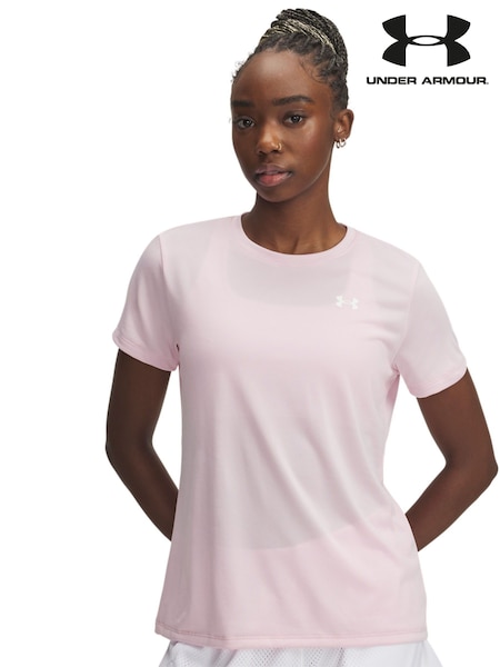 Vaaleanpunainen - Under Armour Tech SSC Solid T-paita (AK0047) | €43
