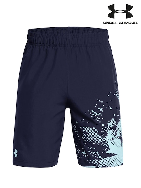 Under Armour Blue Tech Woven Graphic Shorts (AK0206) | €31