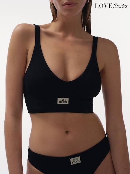 Love Stories Black Lima Comfy String Briefs (AK0218) | €42
