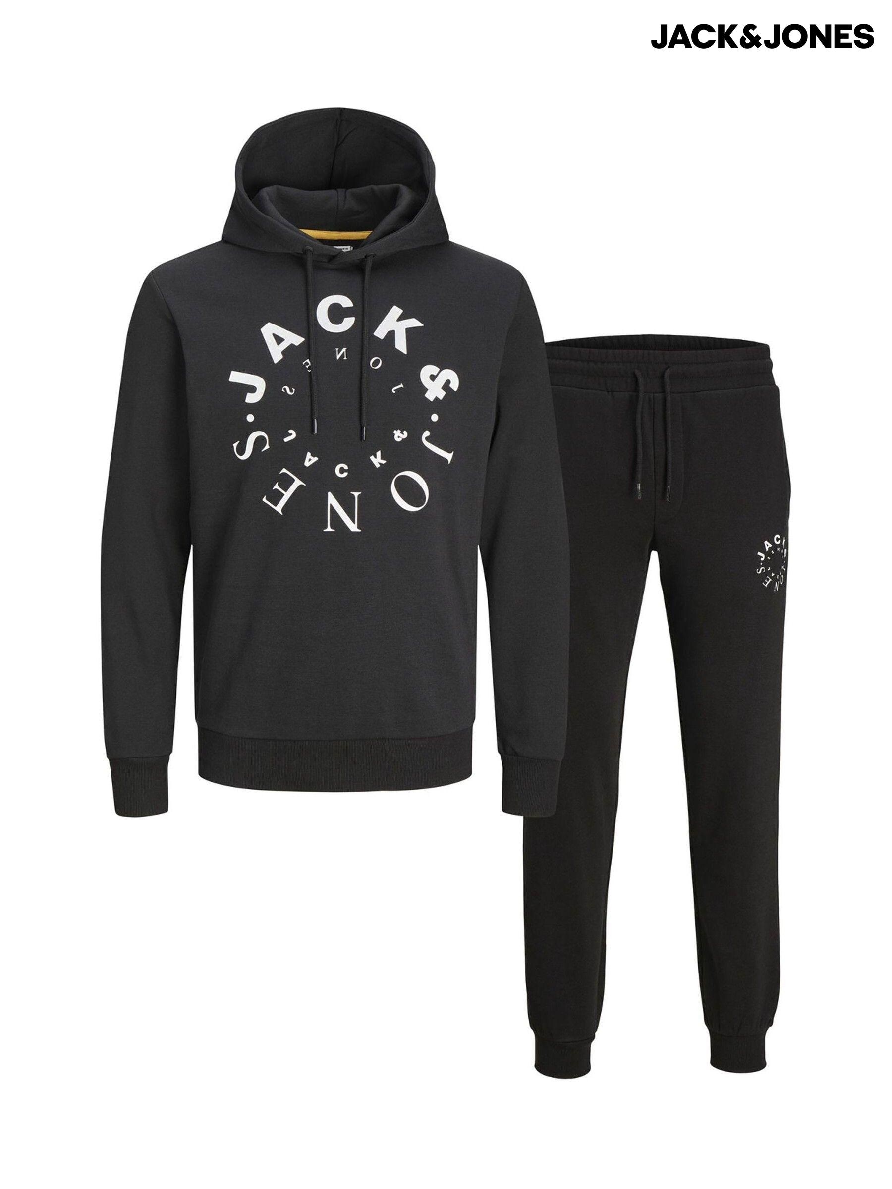 Logo hooded jogger set new arrivals