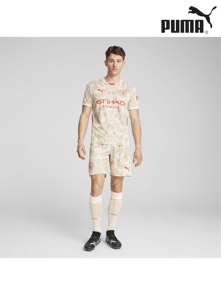 Білий - Чоловічі воротарські шорти Puma Manchester City 24/25 (AK0425) | 2 283 грн
