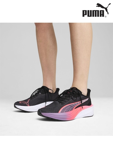 Puma Dark Black Mens Darter Pro Running Shoes (AK0475) | €93