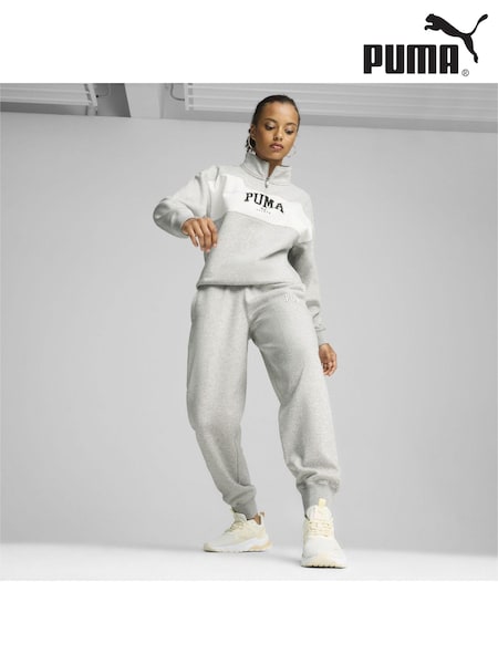 Gri - Pantaloni sport Puma Squad pentru femei (AK0479) | 372 LEI