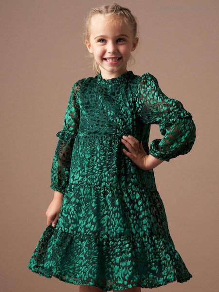 Angel & Rocket Poppy Devore Velvet Dress (AK0663) | ‏135 د.إ.‏ - ‏ 150‏ د.إ.