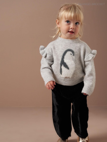 Angel & Rocket Black Sinead Velvet Leggings (AK0673) | AED74 - AED83