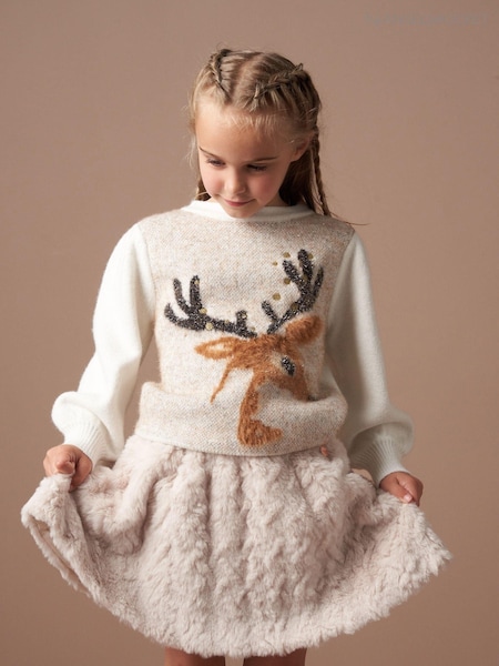 Angel & Rocket Cecile Faux Fur Skirt (AK0684) | 158 LEI - 175 LEI