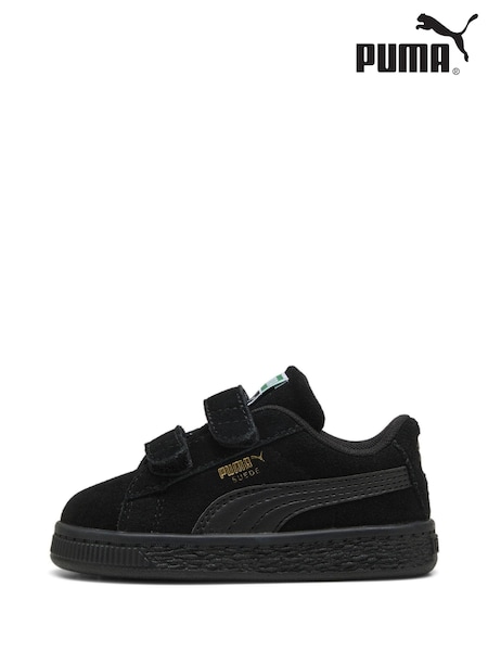 Negru întunecat - Pantofi sport Puma Suede Classic Unisex pentru bebeluși (AK0879) | 335 LEI
