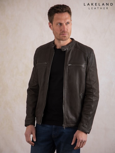 Lakeland Leather Brown Harker Jacket (AK0886) | kr3 555