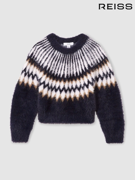 Reiss Indy Fairisle Jumper With Alpaca Wool And Cashmere (AK0894) | 70 €