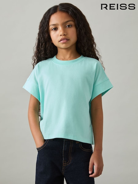 Agua - Reiss Lois Cotton Oversized Short-Sleeve T-Shirt (AK0932) | 15 €