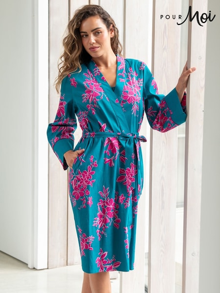Pour Moi Stretch Cotton Dressing Gown (AK0984) | 55 €