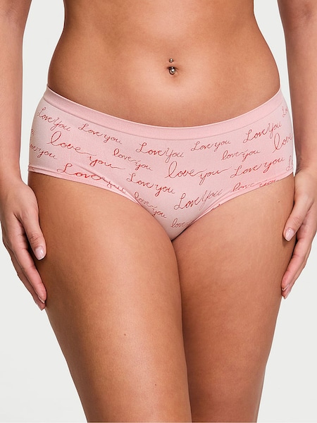 Victoria's Secret Love Print Pink Hipster Knickers (AK1053) | €10.50