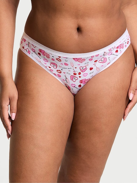 Victoria's Secret White Valentines Bikini Knickers (AK1068) | €10.50