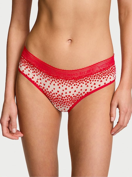 Victoria's Secret Lipstick Red Heart Hipster Logo Knickers (AK1088) | €10.50