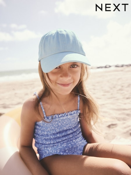ג'ינס כחול - 100% Cotton Baseball Cap (1-16yrs) (AK1455) | ‏29‏₪ - ‏46‏ ₪