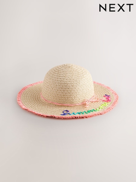 Multi - Wide Brim Hat (3-13yrs) (AK1491) | €17 - €20