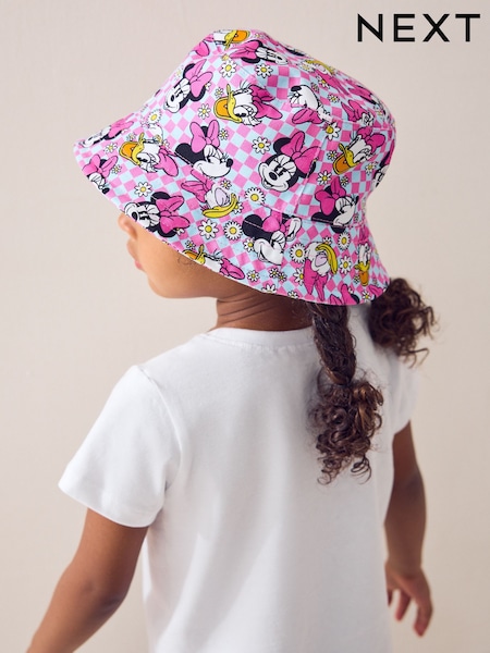 Multi Minnie Mouse 100% Cotton Bucket Hat (3mths-13yrs) (AK1500) | €14 - €18