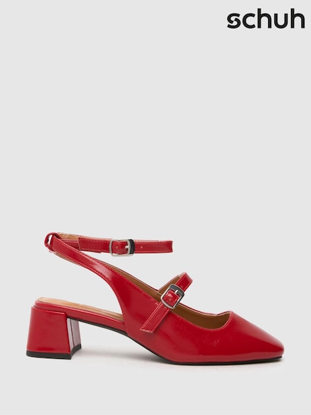 Schuh Shannon Block Heel Mary Jane Shoes (AK1859) | 173 QAR